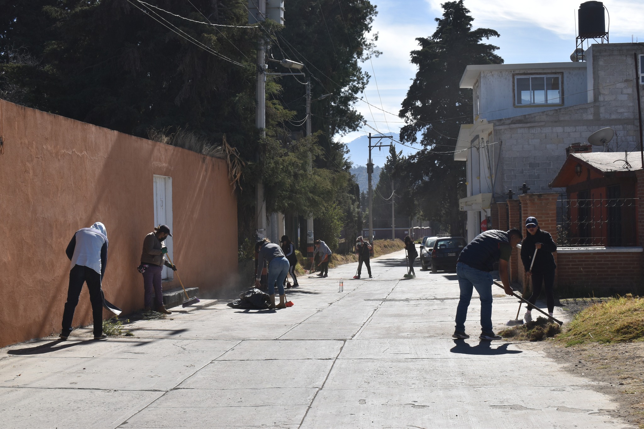 En Ayapango el trabajo se nota en cada comunidad